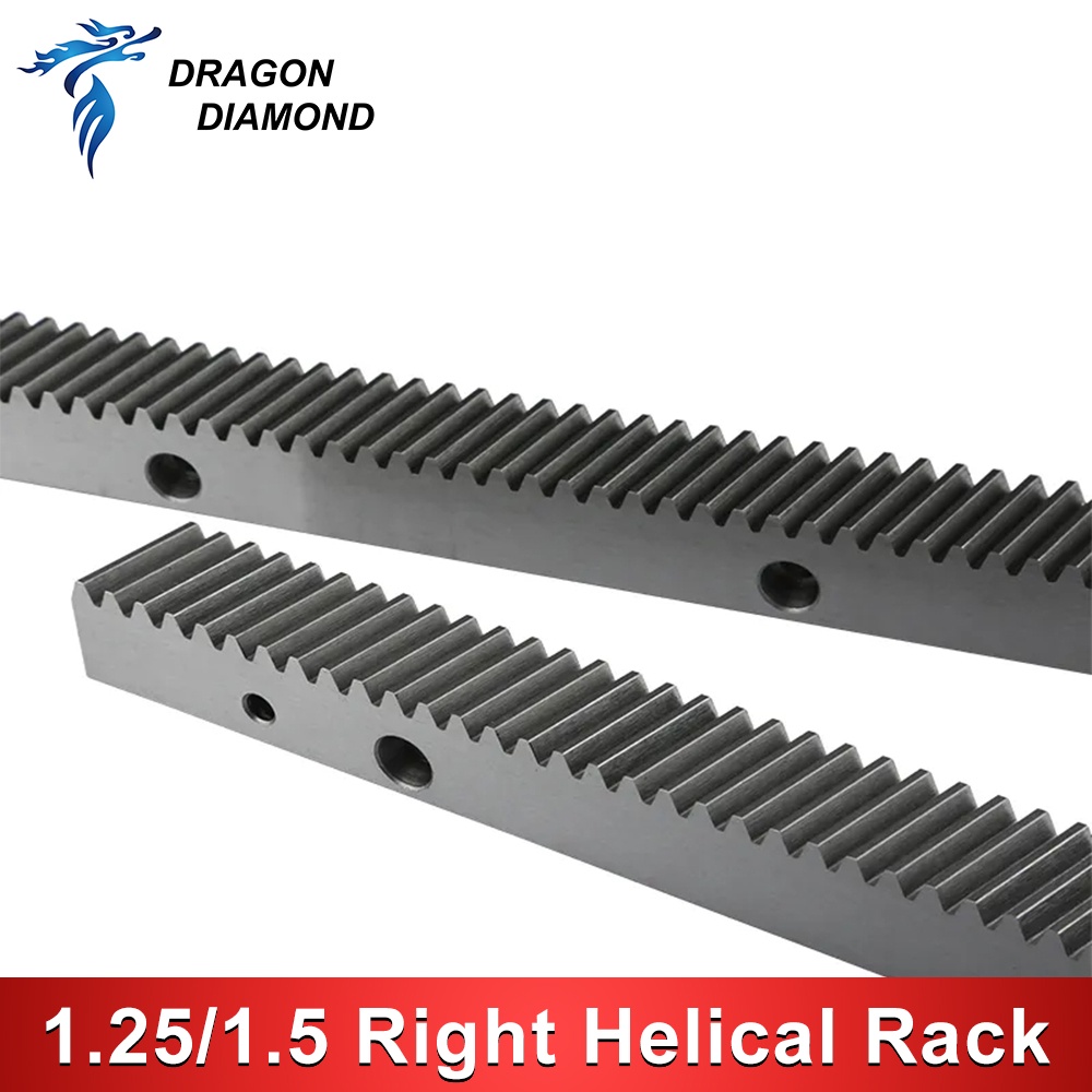 Dragon Diamond 1.25/1.5 Mod Helical Rack 22x25x671mm 22x25x1400mm Tooth ...