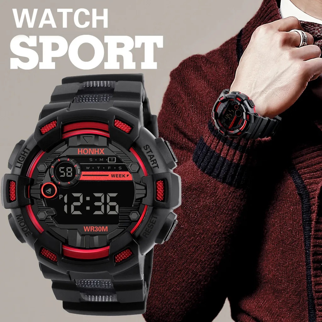 Men's Digital Watch Sport Student watch | Shopee Philippines
