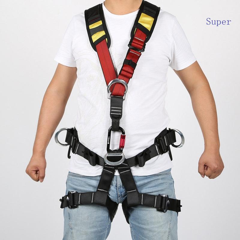 Super Adjustable Thickness Climbing Harness Only Shoulder Strap ...