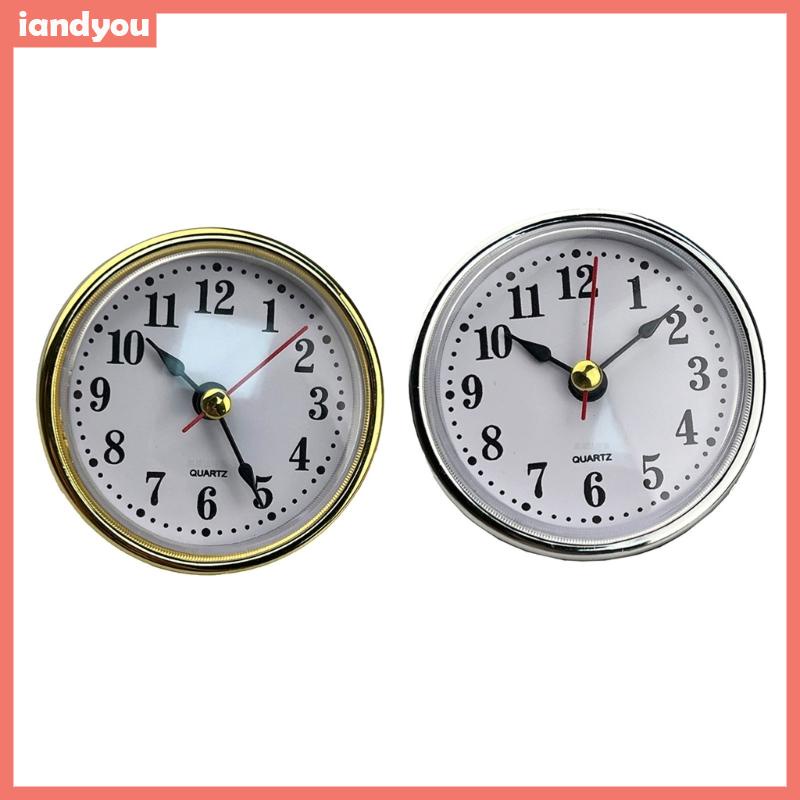 Classic Mini Clock Quartz Mechanism Arabic Numerals Movement Insert ...