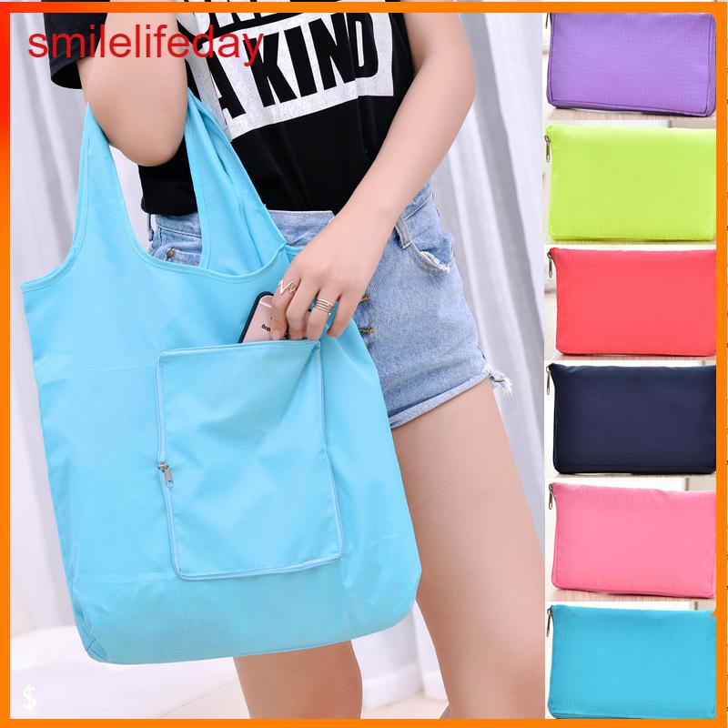 Thickened Oxford Cloth Foldable Shopping Storage Bags for Groceries  Recyclable Tote Pouch Eco-Friendly Washable Shopping Bag Luggage