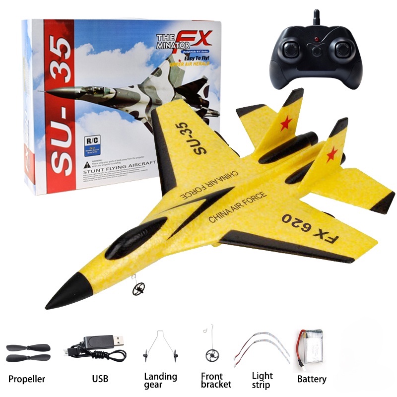 Remote Control Aircraft Su 35 Glider Flying Bear FX620 Remote Control ...
