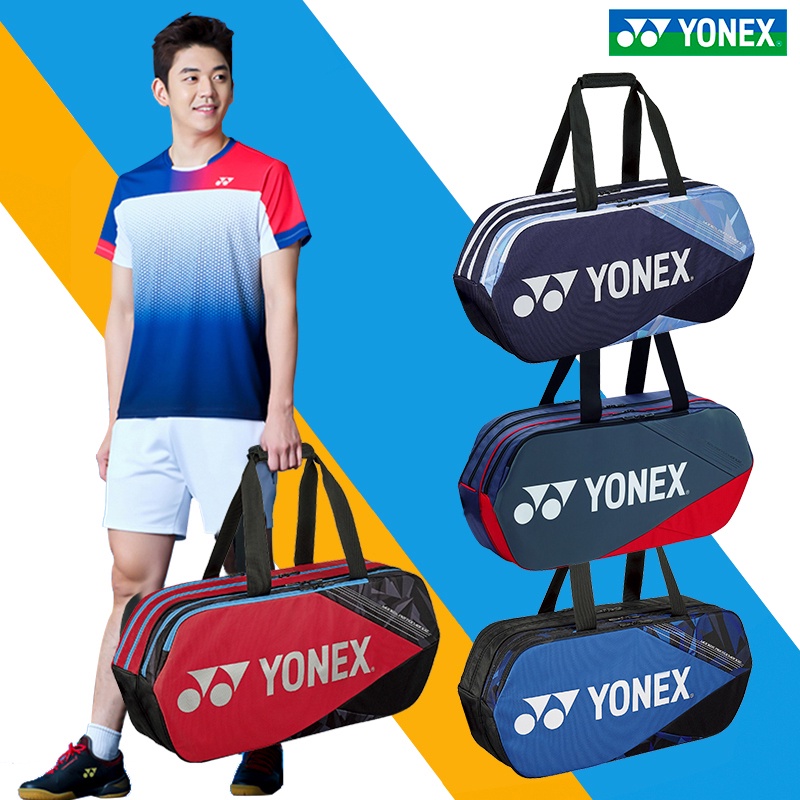 2024 New Yonex Badminton Bag Shoulder Large Capacity Racket Bag ...