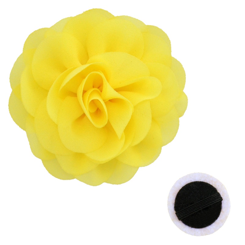 130721DR - Hibiscus (Chinese roos) 2x vertakt met 4 bloemen, 6 plastic knoppen & 13 bladeren, 80 cm - Top Art Kunstbloemen kunstplanten
