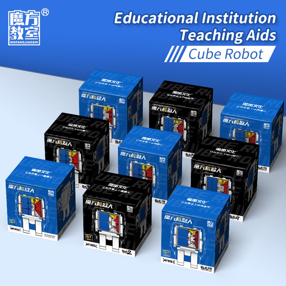 Ready Stock 2023 Moyu Cube Robot 2x2 3x3 4x4 5x5 Magnetic NO-Magnetic ...