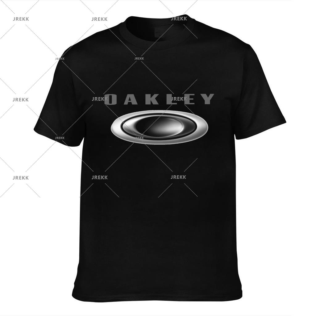 Oakley Men s T shirt Fashion entrepreneur round neck T shirt series Fashion casual