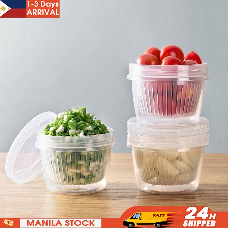 Freshness box Refrigerator Vegetable Fruit Crisper Box For Ginger Onion