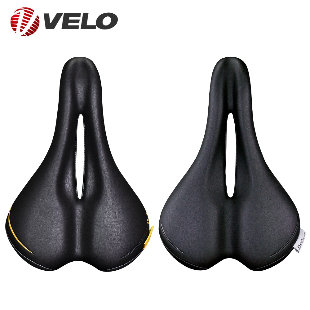 Velo Bicycle Saddle Seat Pro Mtb Saddle Wide Comfort Soft Cushion Bike ...