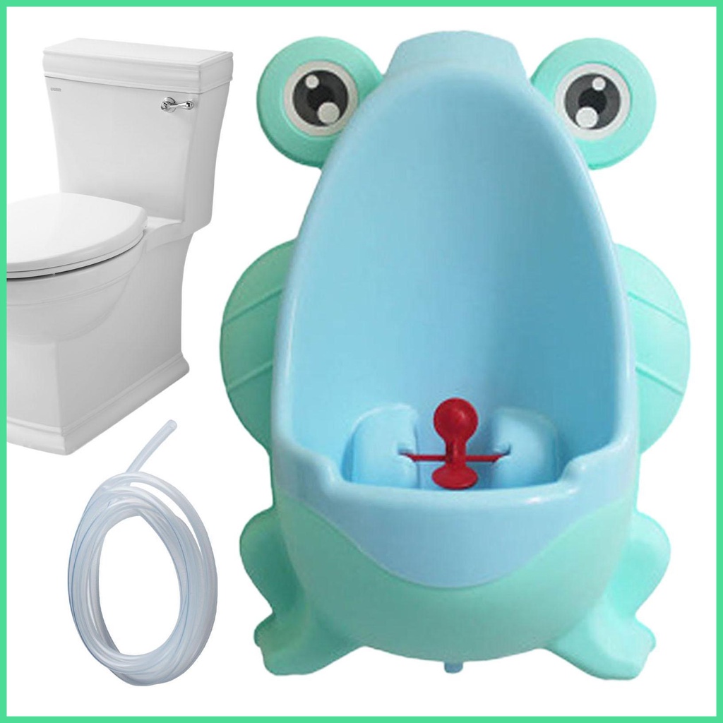 Toddler Urinal for Boys Frog Pee Urinal Potty Training with Funny