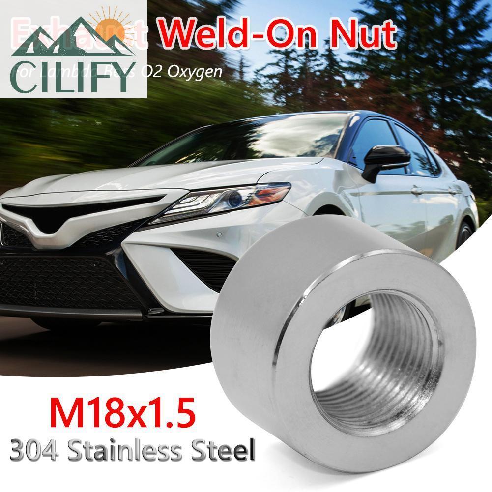 Weldon Oxygen Sensor Nut Bung Stainless Steel O2 Sensor Fitting M18 x
