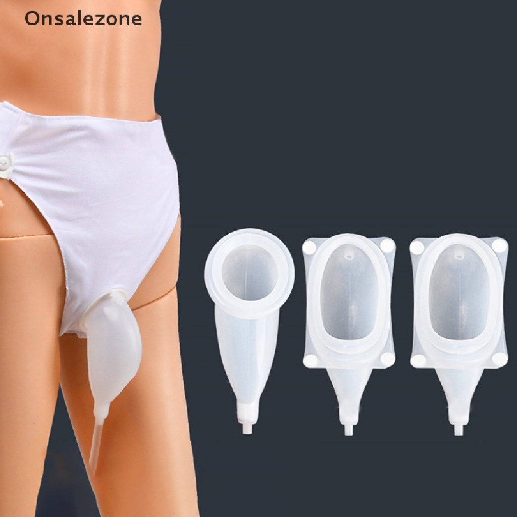 Onph Urine Bag Collector Catheter Protable Mens Urinal Silicone Urine Funnel Reusable Onn