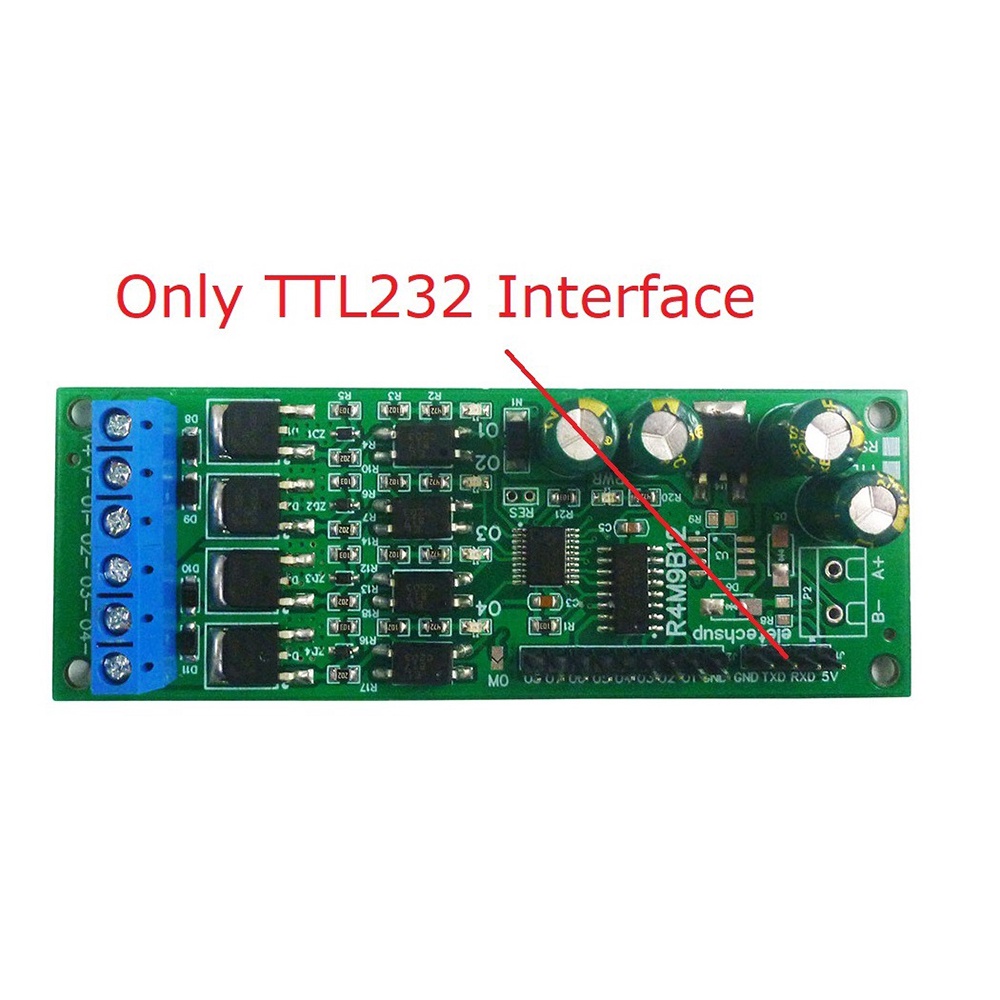Pcbfun Rs485/ttl232 4 Channel Mos Transistor 8 Channel Ttl Level Output ...