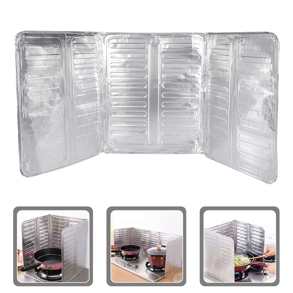 foldable kitchen Splatter Guard Oil Screen Frying Stove Shield Grease