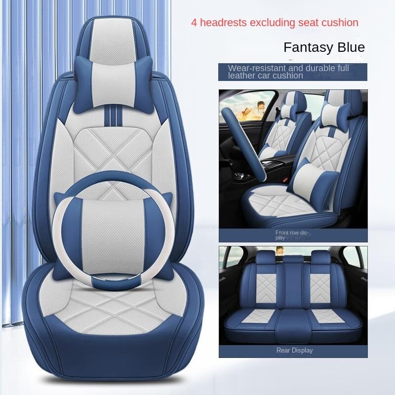 Genuine Leather Car Seat Cushion 5seater Mitsubishi Mirage Strada G4