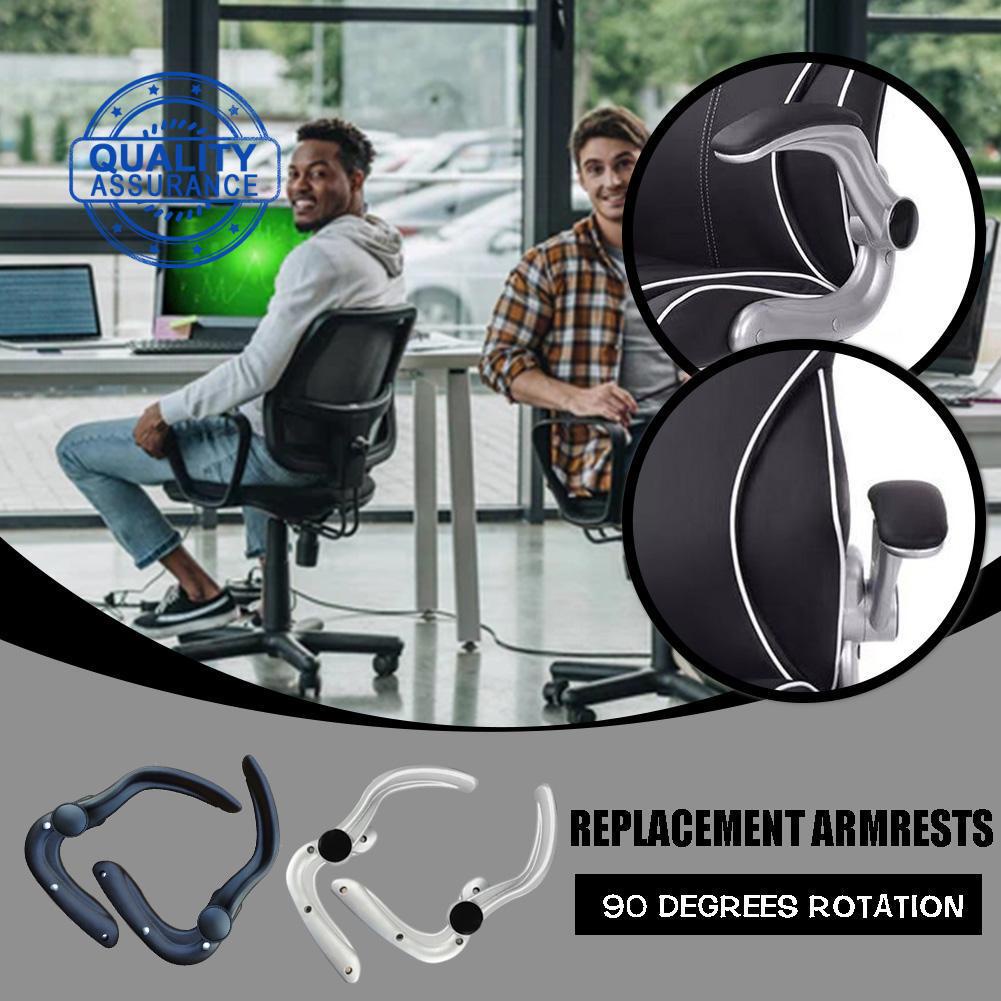 Metal Plastic Swivel Armrests Office Chairs Movable Armrests Armrests Replacement H0D9 Shopee