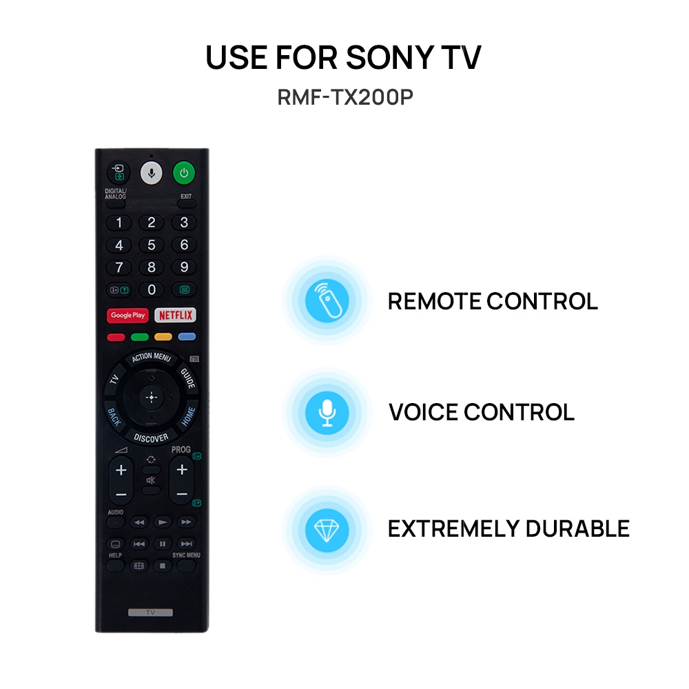 Buy REMOTE HOUSE Sony 4K Smart LED UHD OLED QLED TV Remote Control RMF