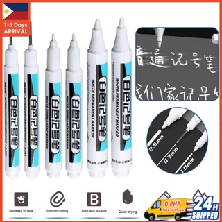 White Marker Pen Alcohol Paint Oily Waterproof Tire Painting