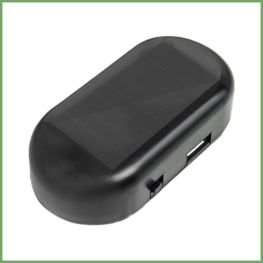 Solar Alarm Light for Car Solar Power Lamp Security Light Interior