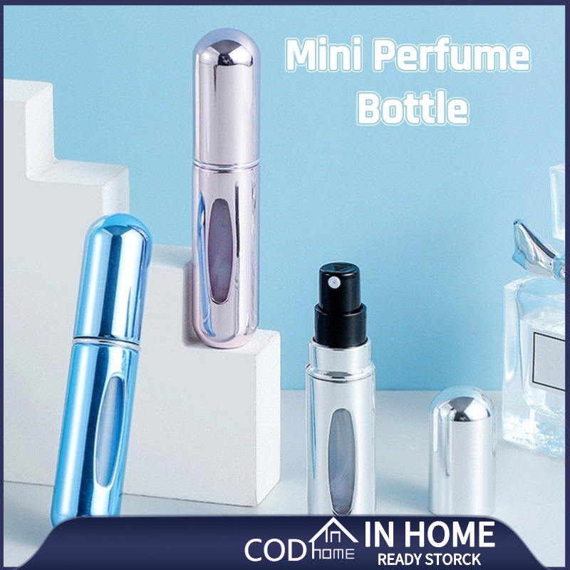 5ML Mini Portable Refillable Perfume Bottle Travel Cosmetic Atomizer ...