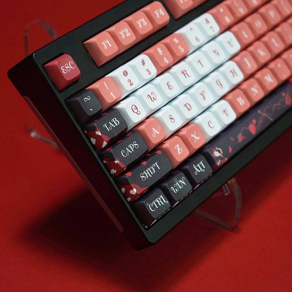 PBT keycaps small full set Alice theme dye sublimation craft XDA height ...