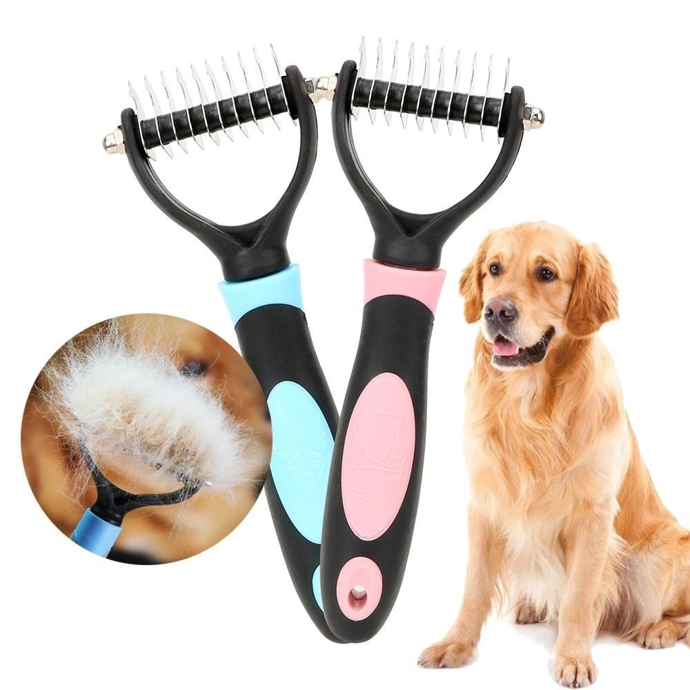 Double Sided Stainless Steel Pet Brush For Grooming main image 1