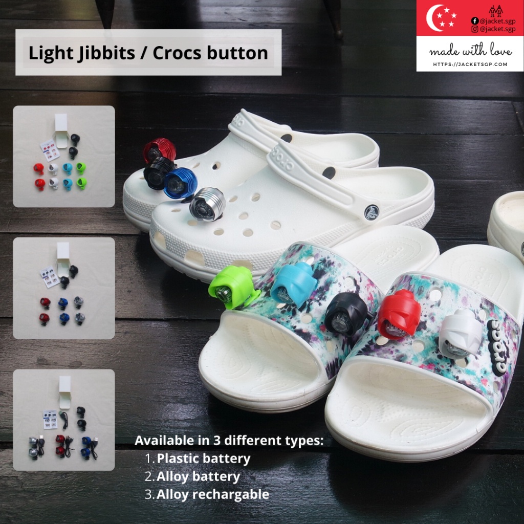Crocs Headlight jibbitz mix and match (1 Piece) Shopee Philippines