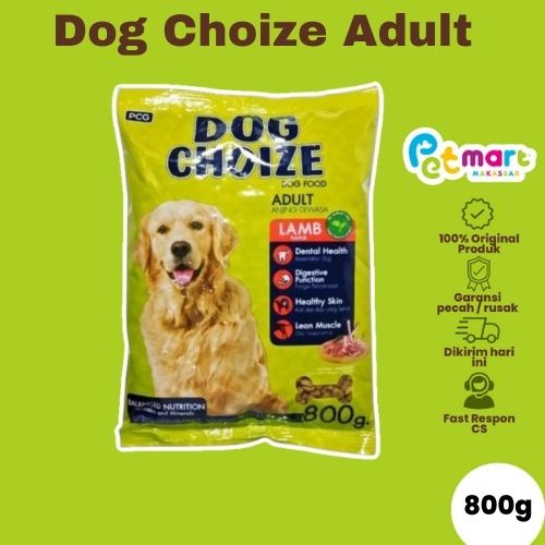 Dog Choice Lamb Repack Adult dry food 800 gr | Shopee Philippines