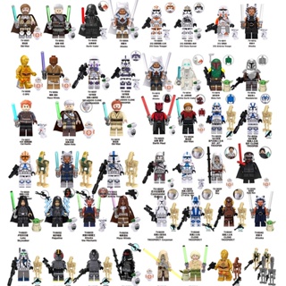 8 Style 8 PCS/Set Space Wars Robot Clone Trooper Storm Soldier Building  Blocks Model Toys for Children GIFT