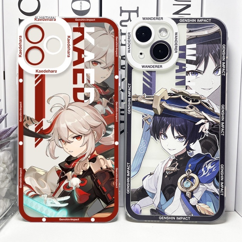 Genshin Impact Furina Wanderer Neuvillette Phone Case Compatible for ...