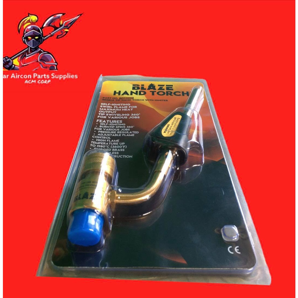 Brazing TORCH heavy duty with Igniter Lighter for mapp gas Handheld Car