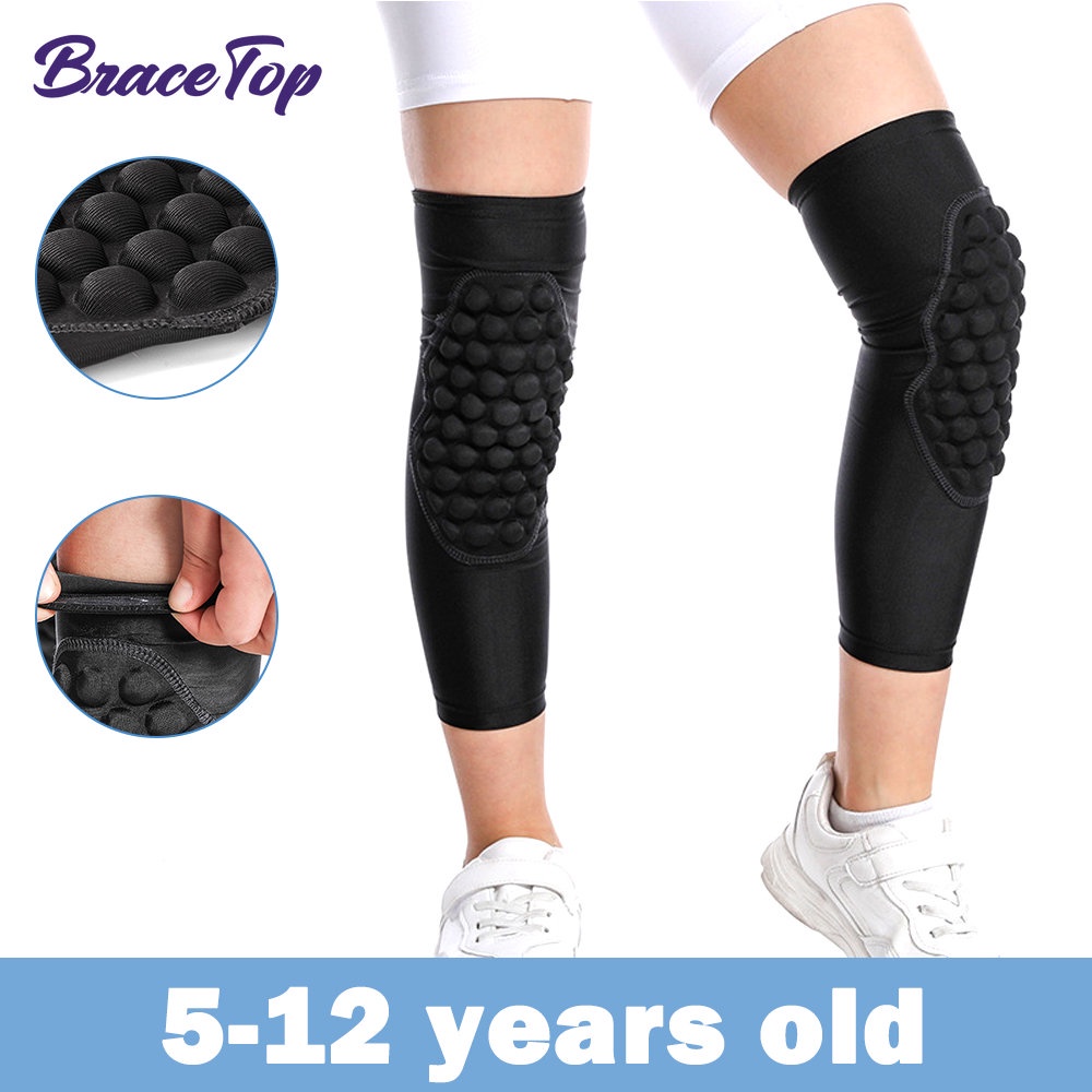 BraceTop 1 Pcs 5-12 years kids knee pad for basketball kneepad knee pad ...