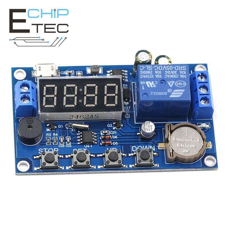 1PCS DC 5V LED Digital Real-time Relay Module Clock Control Switch ...