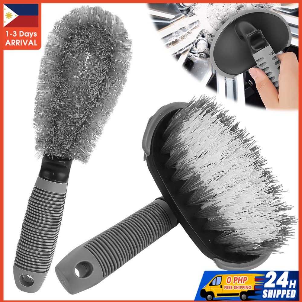 Car Truck Moto Wheel Hub Brush Tire Brush Ccar Cleaning Washing Wheel