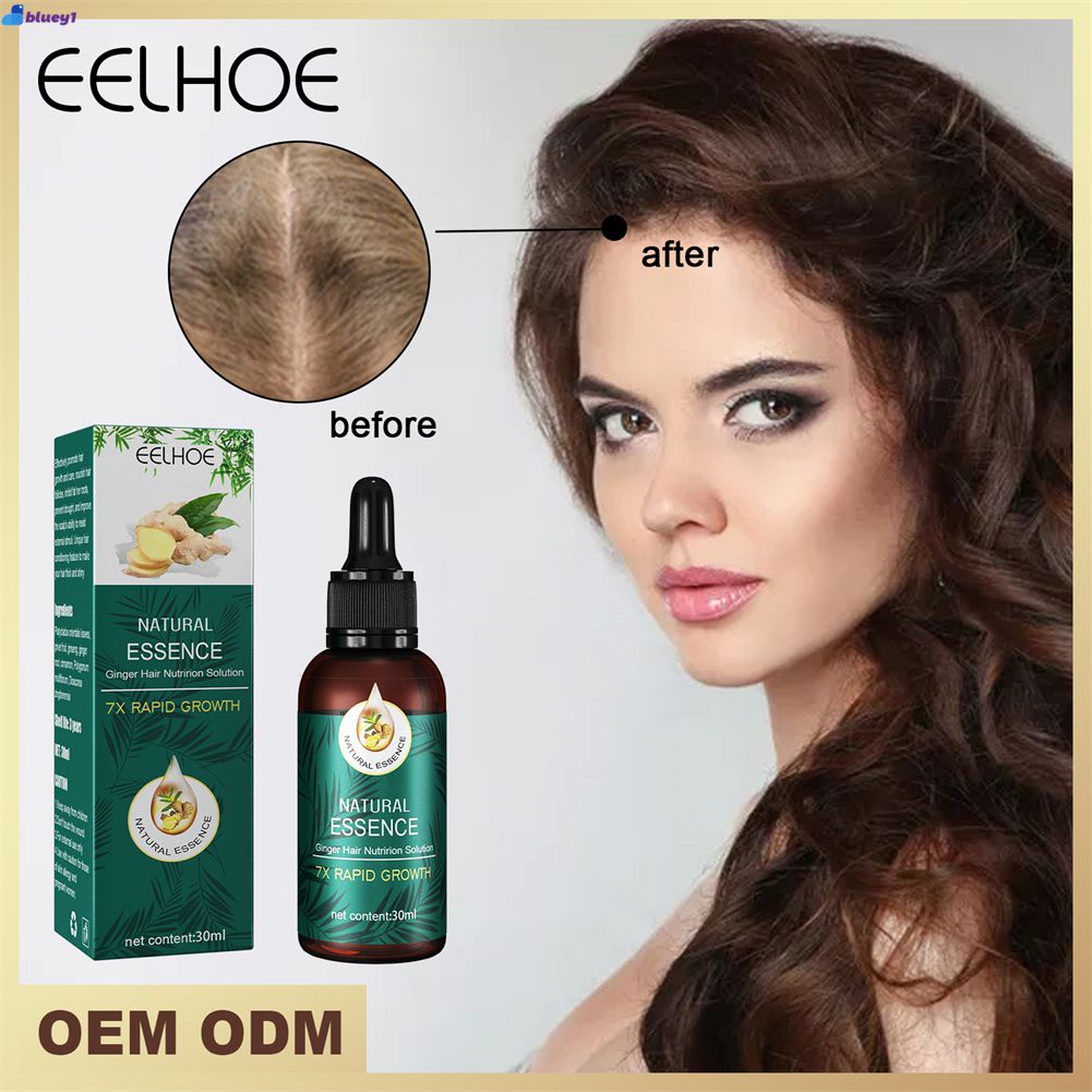 Eelhoe 7x Rapid Growth Treatment Fast Hair 7 Natural Hair Serum Oil A ...