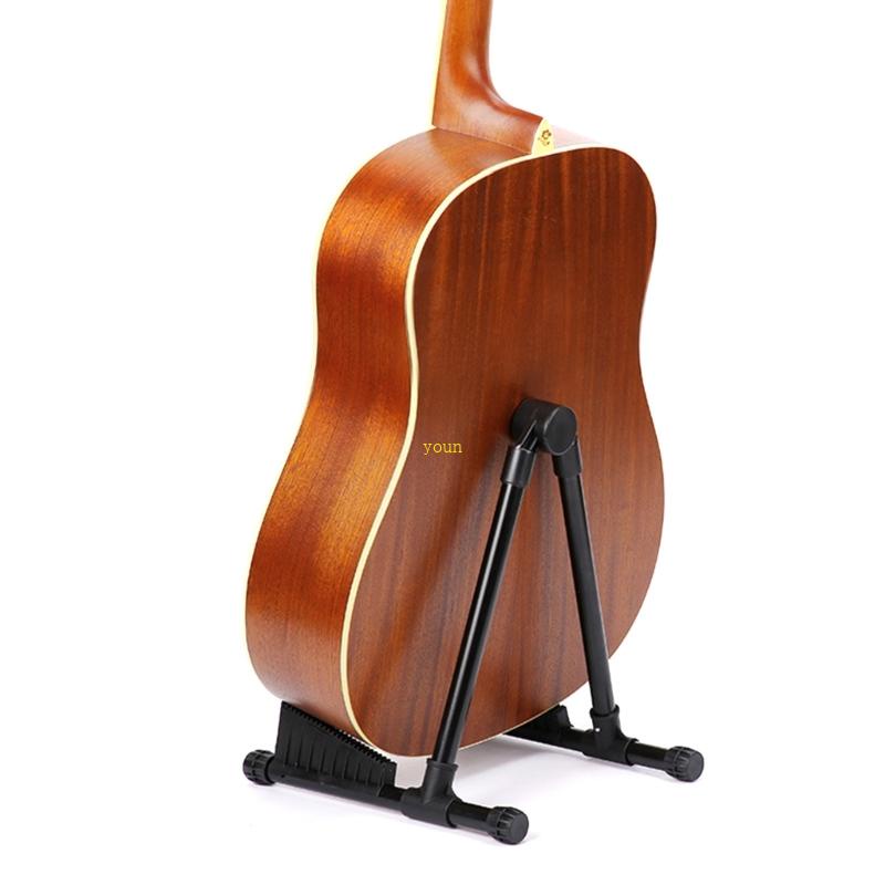 youn Portable A-Frame Acoustic Guitar Stand Universal Guitar Floor ...