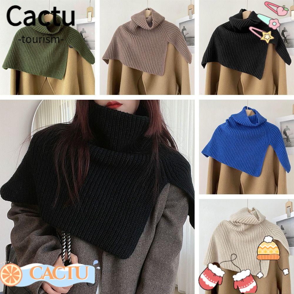 CACTU Knitted Scarf Fashion Soft Winter Warm Shawl Neckercheif ...