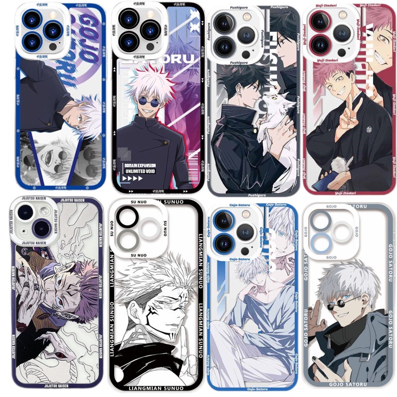 Funda Teléfono Diseño Personalizado Funda Para Xiaomi Redmi Note 11S/Note 11 - Diseño Manga Gojo Satoru E Itadori Yuji, Protección Antiarañazos Funda Gojo Satoru Itadori Yuji