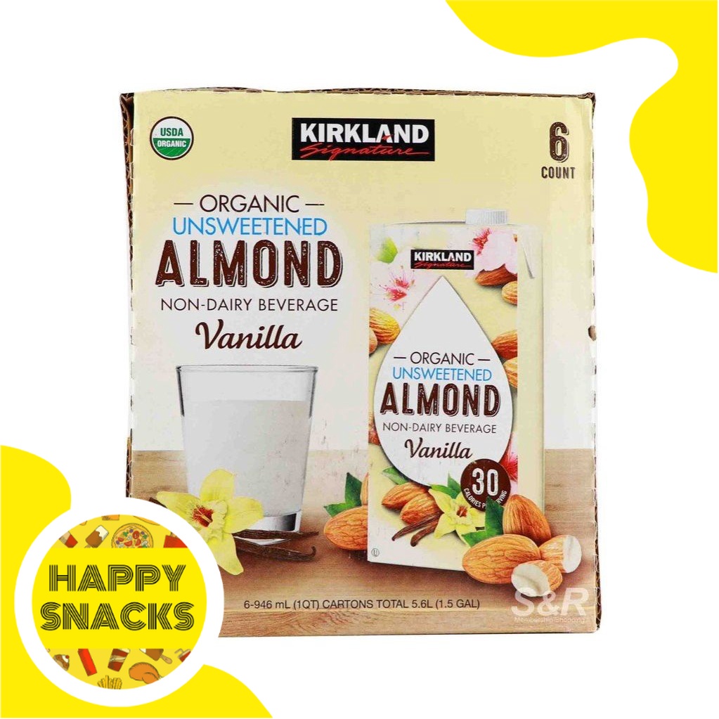 Kirkland Signature Organic Unsweetened Almond NonDairy Beverage