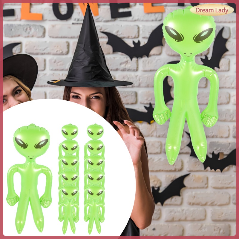 Giant Inflatable Alien Novelty Blowing up Alien Doll Prop Theme Party ...