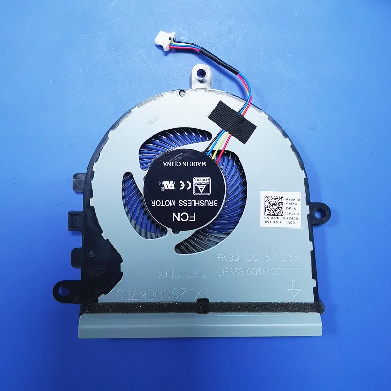 Replaced CPU Cooler Fan for Dell Inspiron 15 5570 5575 Laptop Cooling
