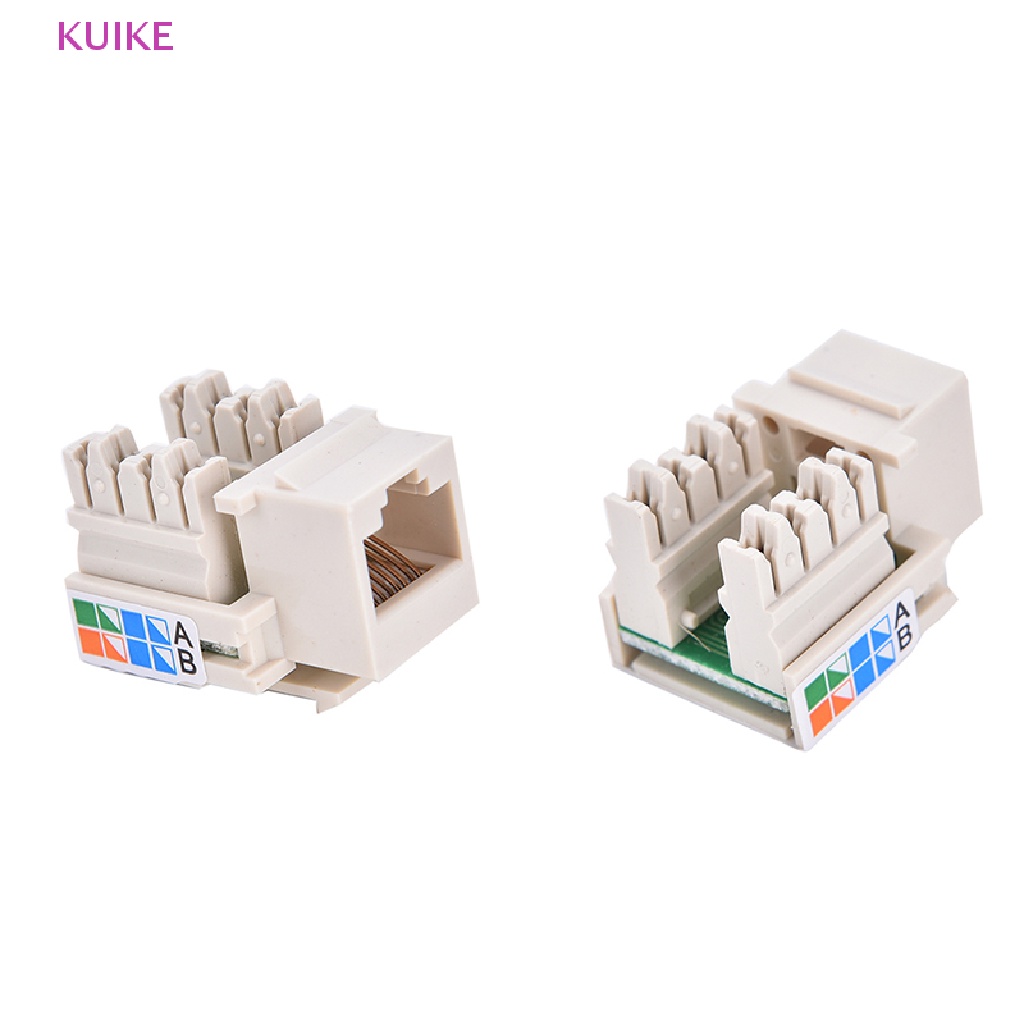 [KUI] Cat5 RJ45 Punch Down Keystone Jack CAT5 Network Ethernet RJ45 ...
