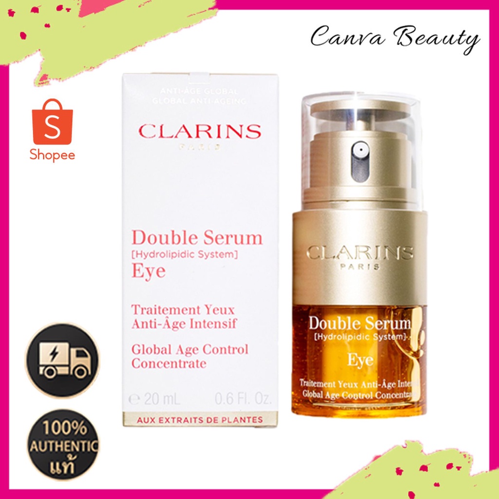 clarins Double eye serum 20ml Shopee Philippines