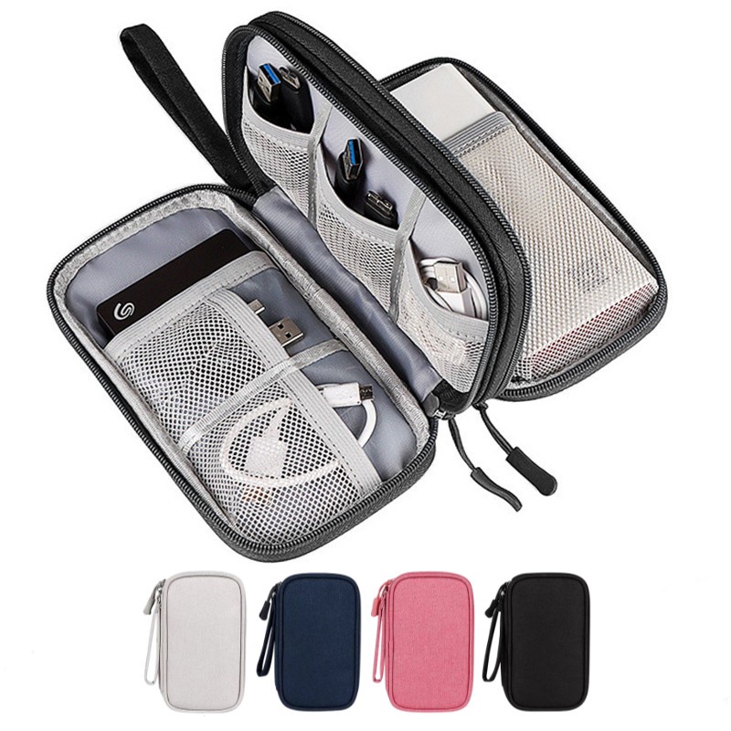 Data Bag Data Line Storage Bag Multifunctional Data Cable Storage Bag ...