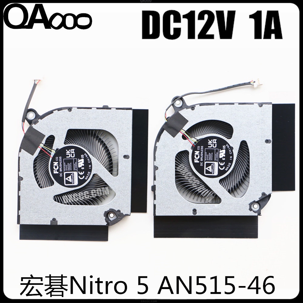 COOLING FAN FOR ACER Nitro 5 N22C1 AN515-46 AN515-58-51R3 AN515-58 ...