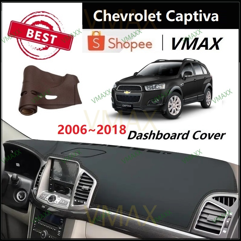 Chevrolet Captiva 2006~2018 Dashboard Cover Pad Leather Car Accessories ...