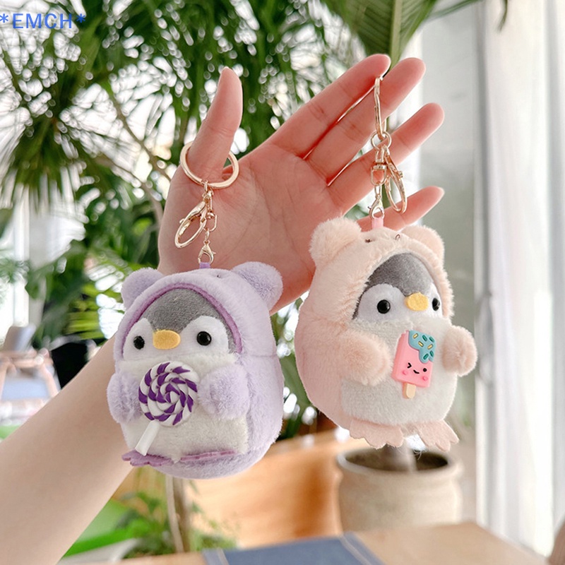 EMCH> New Small Penguin Plush Keychains Cute Plushie Doll Toys for ...