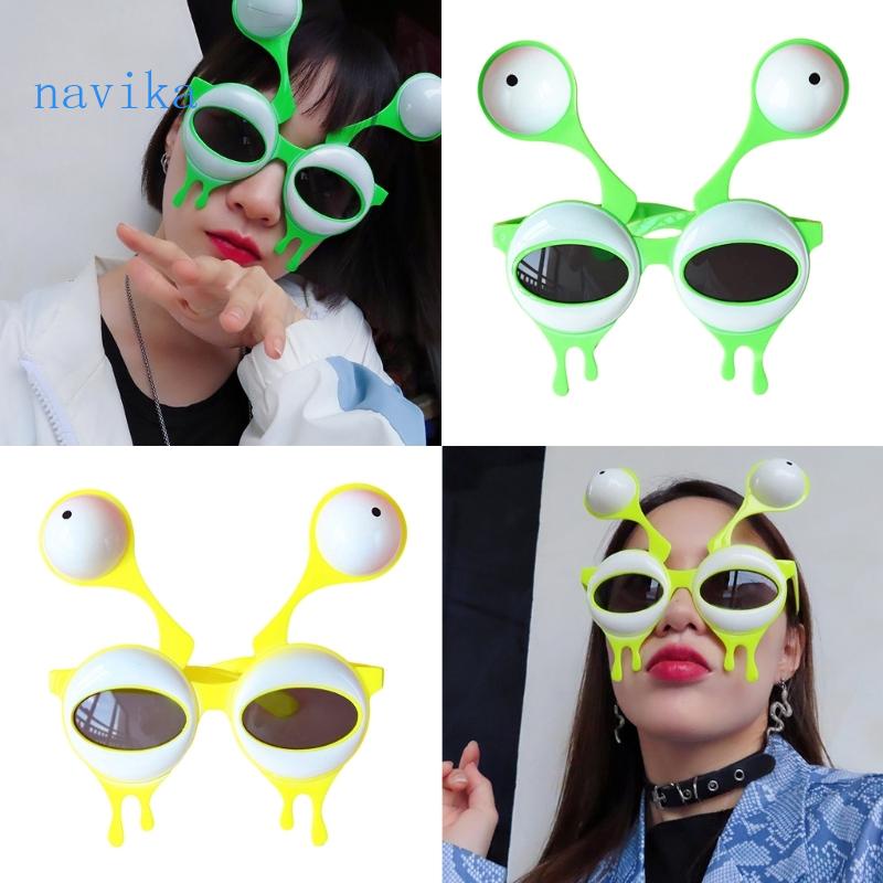 NAV Photo Booth Props Glasses Funny Slug Slug Glasses for Photos Aliens ...
