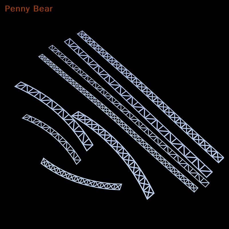 PennyBear 1:87-1:64 Ho Scale Building Truss Bridge Steel Structure ...