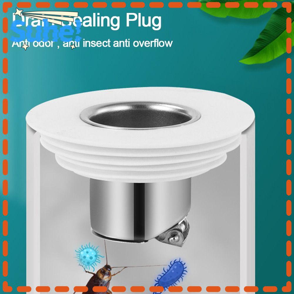 HI-SUHE Floor Drain Insect Prevention Bathroom Accessories One Way ...