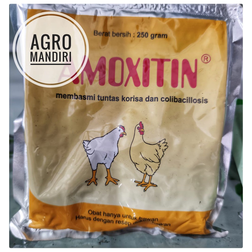 Medion Amoxitin 250 Grams Of Antibiotic Medicine For Cold Chickens With
